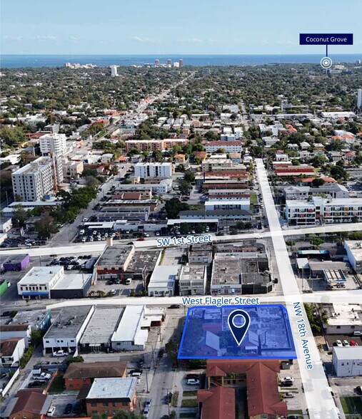 1779 W Flagler St, Miami, FL à louer - Aérien – Image 3 sur 4