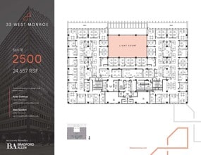 33 W Monroe St, Chicago, IL à louer Plan d’étage– Image 1 sur 1