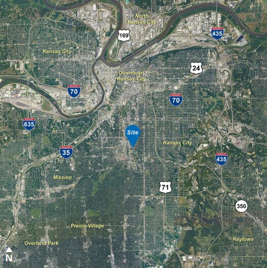 4300-4306 McGee St, Kansas City, MO à vendre - Aérien – Image 2 sur 2