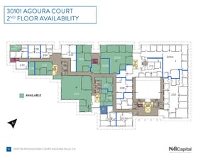 30077 Agoura Ct, Agoura Hills, CA à louer Plan d’étage– Image 1 sur 1