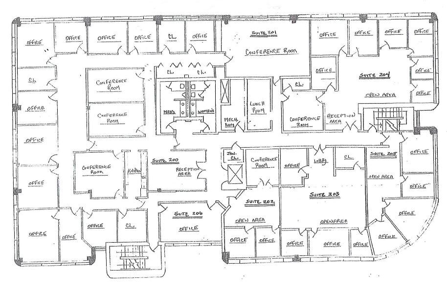 1819 Clarkson Rd, Chesterfield, MO à louer Plan d’étage– Image 1 sur 1