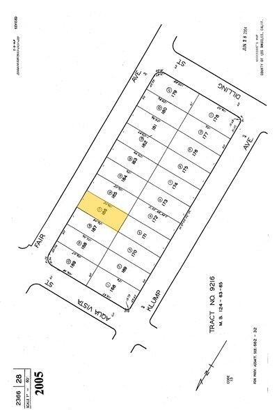 4173 Fair Ave, Studio City, CA à vendre - Plan cadastral – Image 2 sur 13
