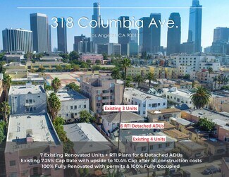 Plus de détails pour 316 Columbia Ave, Los Angeles, CA - Logement à vendre