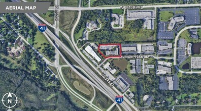 11950 W Lake Park Dr, Milwaukee, WI - VUE AÉRIENNE  vue de carte - Image1