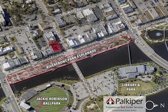 200-206 S Beach St, Daytona Beach, FL - VUE AÉRIENNE vue de carte