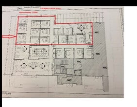 19626-19780 Stevens Creek Blvd, Cupertino, CA à louer Plan d’étage– Image 1 sur 1