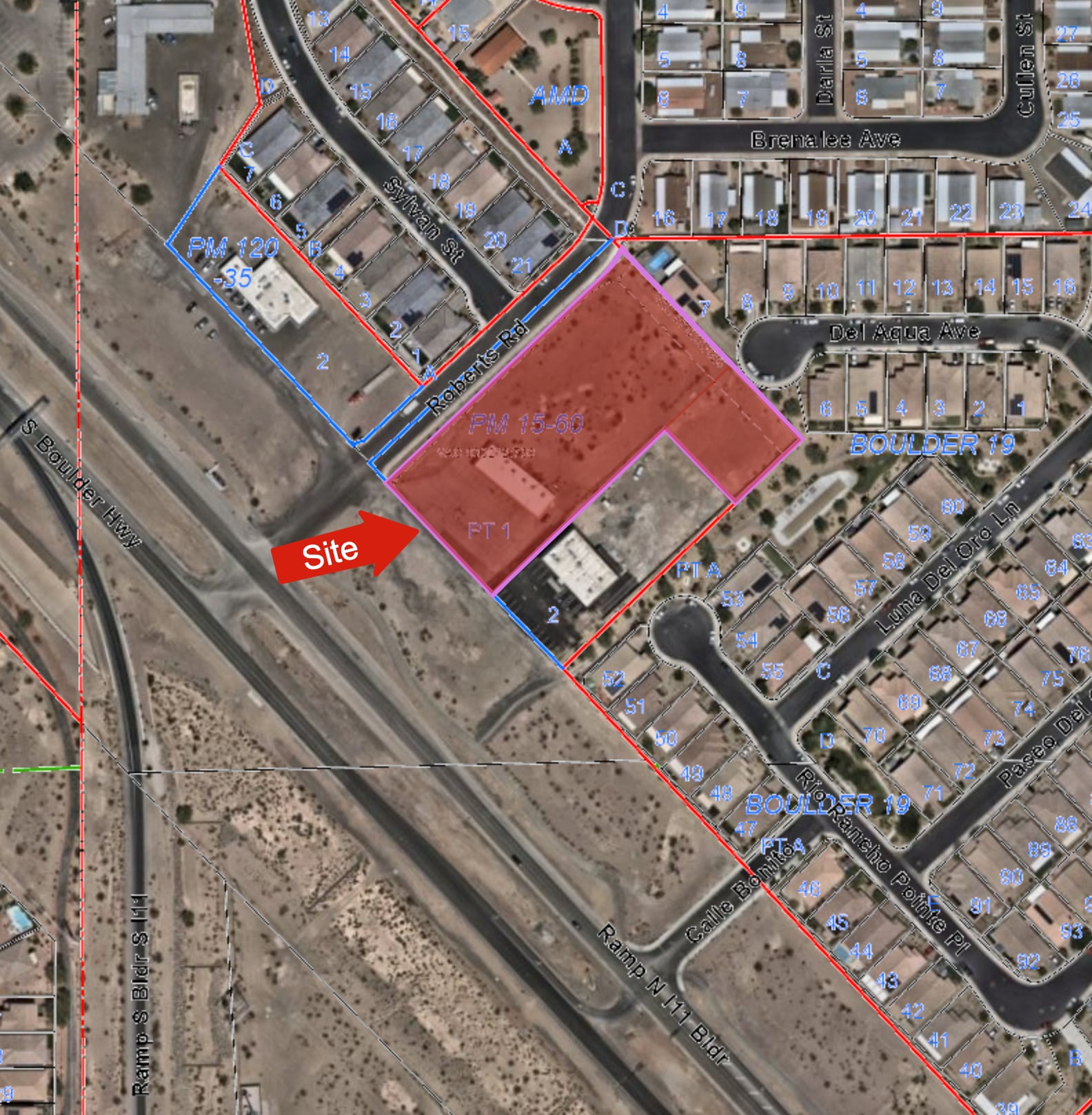 2134 S Boulder Hwy, Henderson, NV à vendre Aérien– Image 1 sur 3