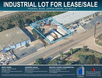 Plus de détails pour Federal Blvd, Lemon Grove, CA - Terrain à louer