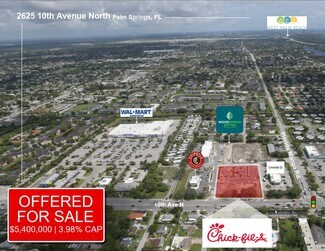 Plus de détails pour 2625 10th Ave N, Village Of Palm Springs, FL - Local commercial à vendre
