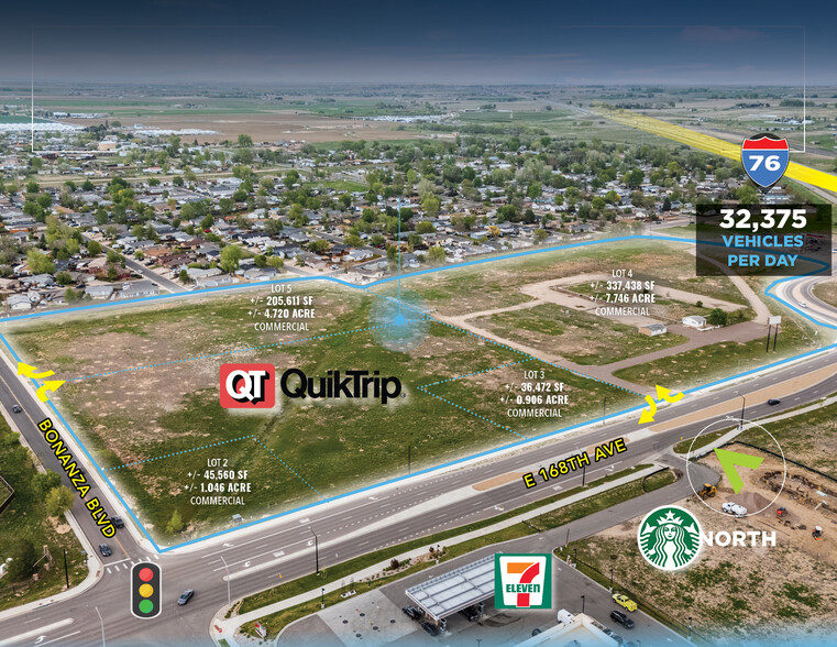 NWQ of 168th & I-76, Lochbuie, CO à vendre - Photo de l’immeuble – Image 1 sur 3