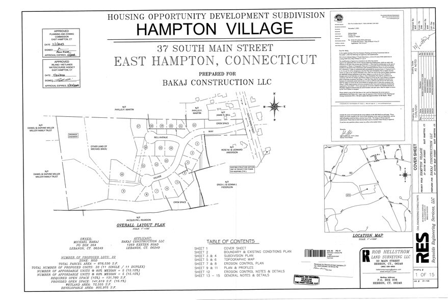 37 S. Main St, East Hampton, CT à vendre - Plan de site – Image 3 sur 3