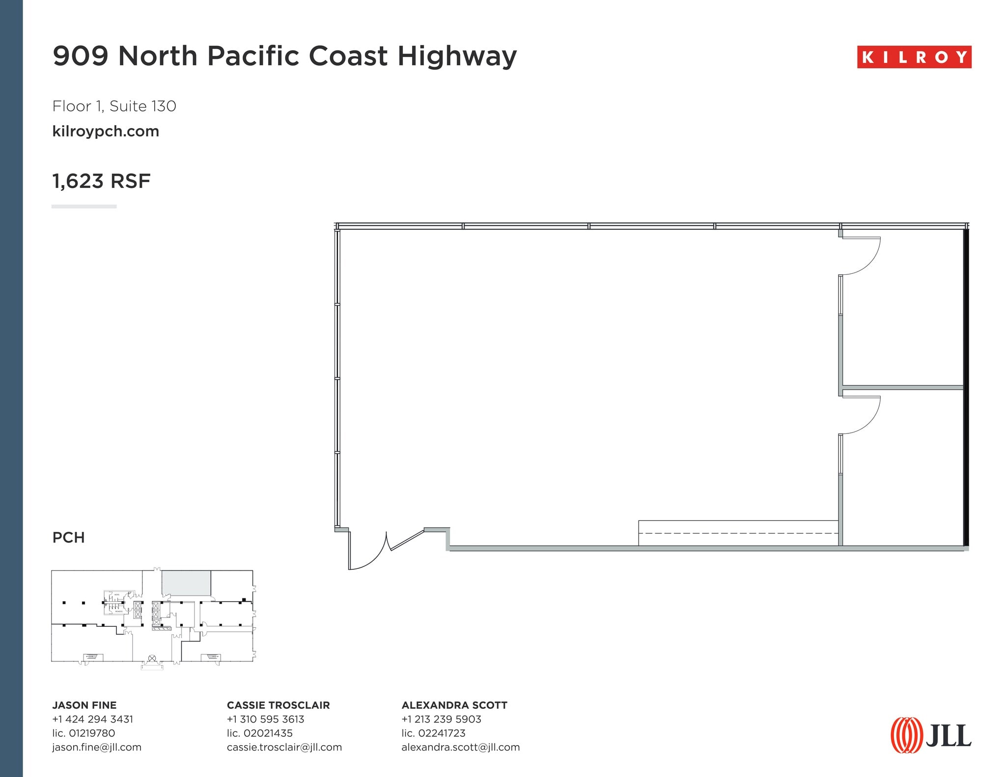 909 N Pacific Coast Hwy, El Segundo, CA à louer Plan de site– Image 1 sur 1