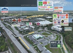 6917 Collier Blvd, Naples, FL - Vue aérienne vue de carte - Image1