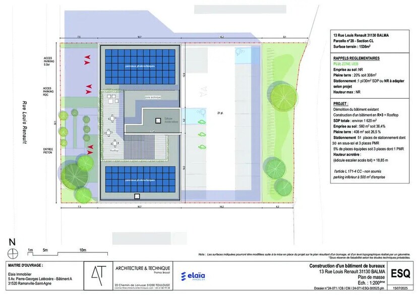 Bureau dans Balma à vendre - Plan d’étage – Image 3 sur 10