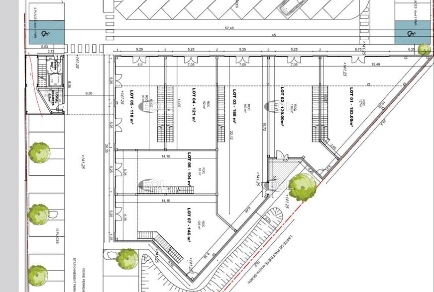 Local d’activités dans Roquevaire à louer - Plan de site – Image 3 sur 3