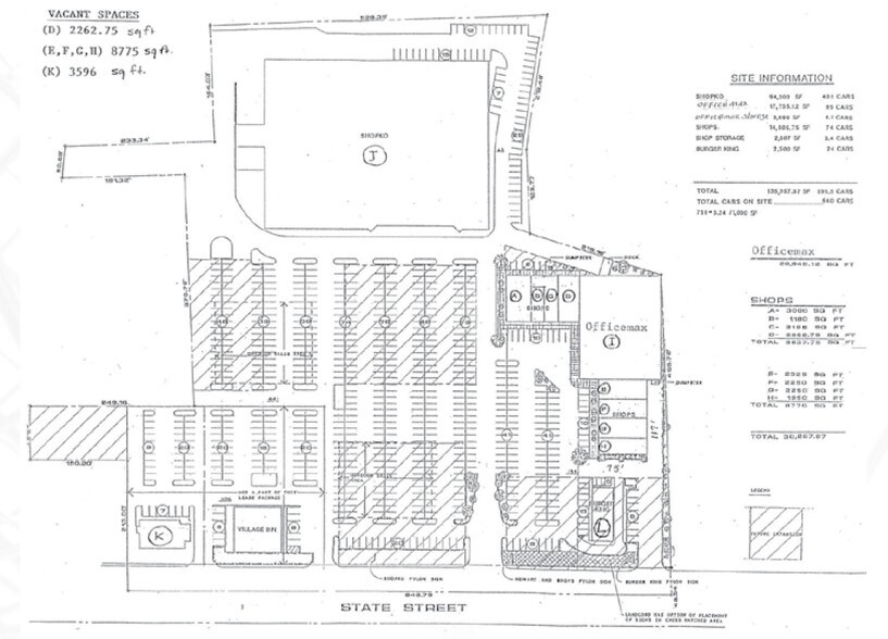5901-6001 S State St, Salt Lake City, UT à louer - Plan de site – Image 3 sur 8