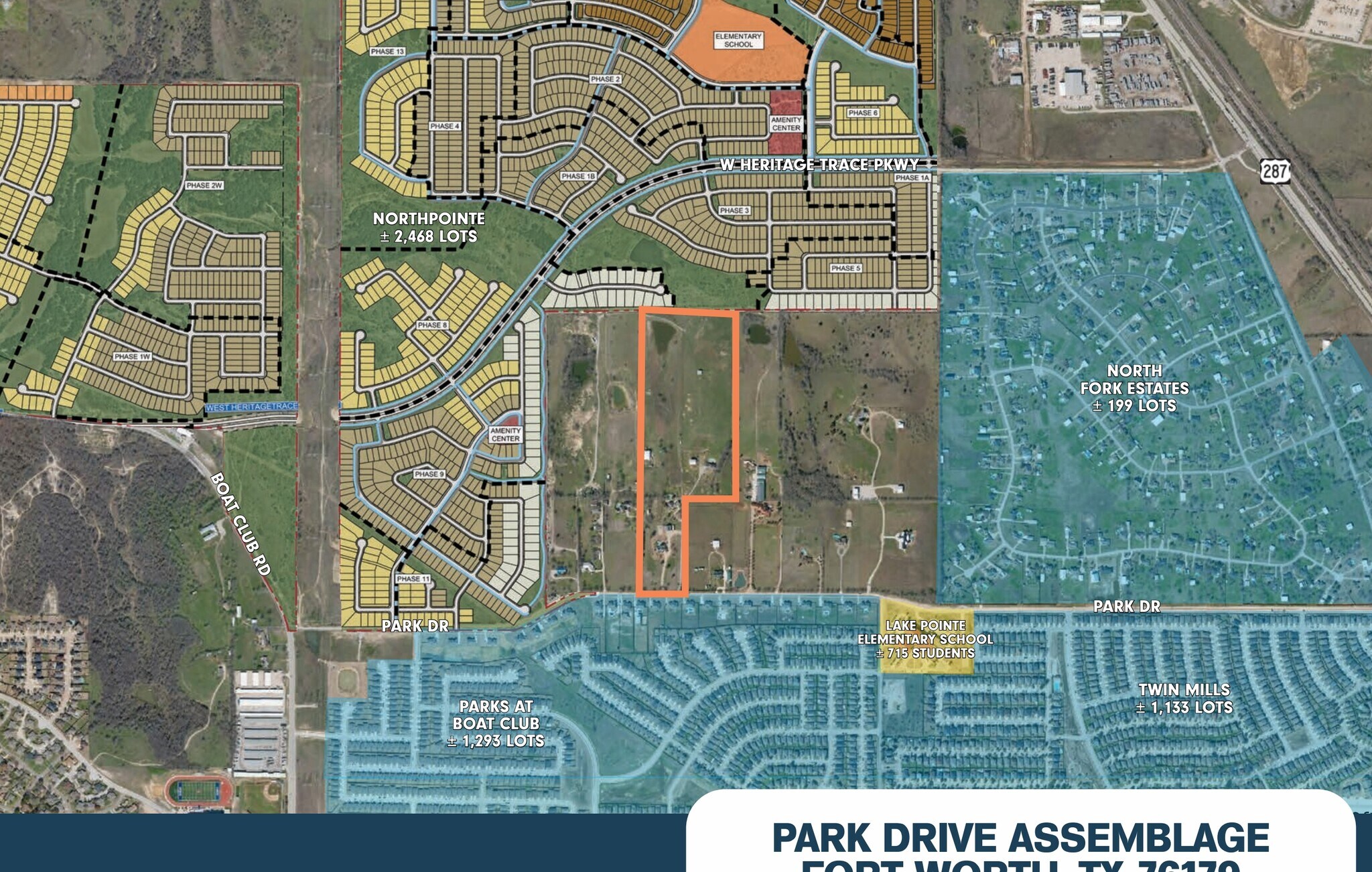 9500, 9508, 9514 Park Drive, Fort Worth, TX à vendre Photo principale– Image 1 sur 3