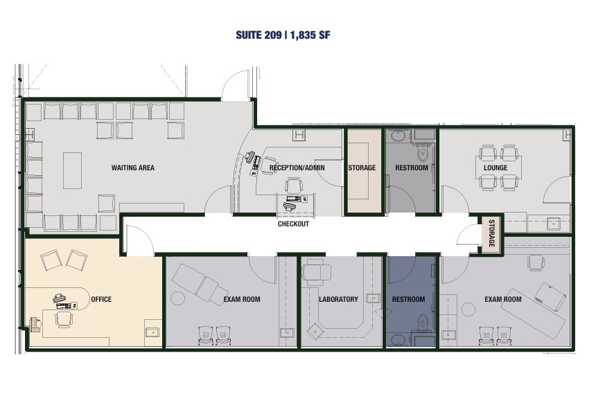 10 Forrestal Rd S, Princeton, NJ à louer Plan d’étage– Image 1 sur 1