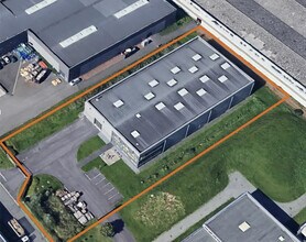 Pérenchies - Vue aérienne  vue de carte