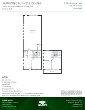 2691 Richter Ave, Irvine, CA à louer Plan d’étage– Image 1 sur 1