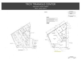 1800-1880 W Main St, Troy, OH à louer Plan de site– Image 1 sur 2