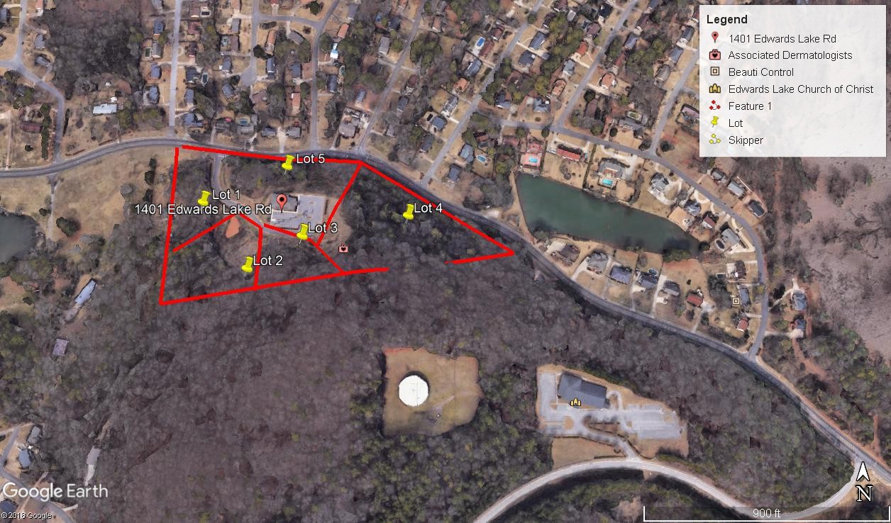 1401 Edwards Lake Rd, Birmingham, AL à vendre Aérien– Image 1 sur 4