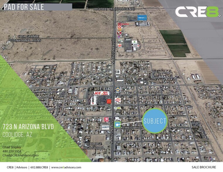 723 Arizona, Coolidge, AZ à vendre - Photo de l’immeuble – Image 1 sur 4