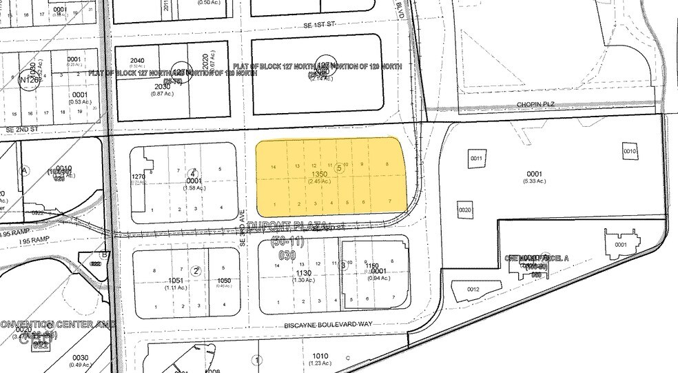 200 S Biscayne Blvd, Miami, FL à louer - Plan cadastral – Image 2 sur 35