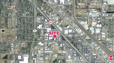 2575-2589 S Sarah St, Fresno, CA - Vue aérienne  vue de carte