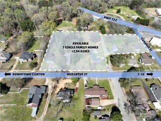 Plus de détails pour 527 Musgrove St, Clinton, SC - Terrain à vendre