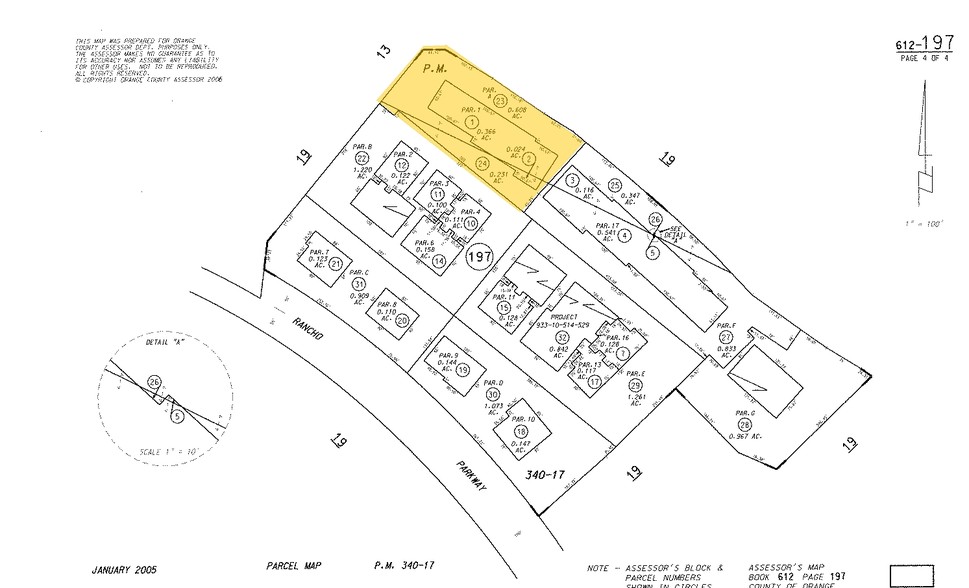 26429 Rancho Pky, Lake Forest, CA à louer - Plan cadastral – Image 2 sur 5