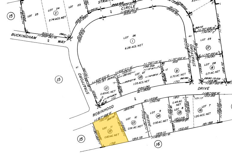 1240 W Robinhood Dr, Stockton, CA à louer - Plan cadastral – Image 2 sur 22
