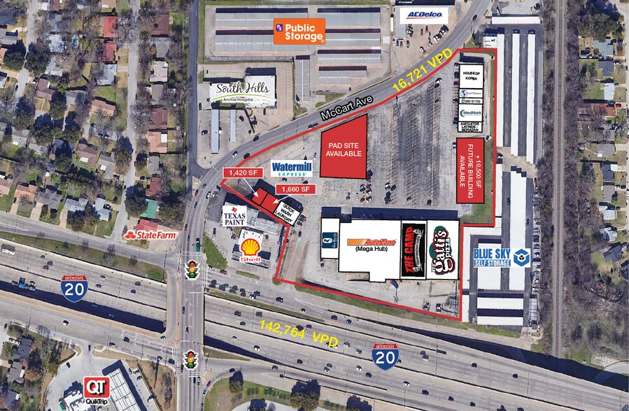 5215 McCart Ave, Fort Worth, TX à louer - Photo de l’immeuble – Image 2 sur 5