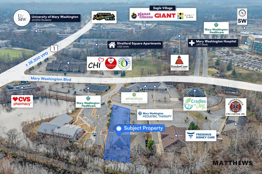 210 Executive Center Pky, Fredericksburg, VA à vendre - Photo de l’immeuble – Image 3 sur 4