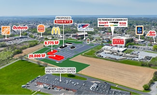 Plus de détails pour 860 E Old Cumberland Rd, Lebanon, PA - Local commercial à louer