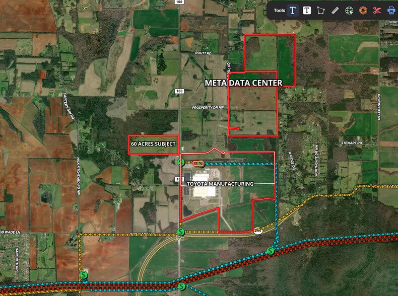North of 255 and Pulaski Pike hwy, Huntsville, AL à vendre - Photo de l’immeuble – Image 3 sur 4