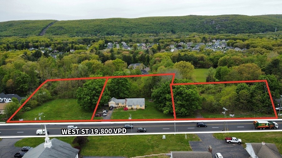 1516-1552 West St, Southington, CT à vendre - Aérien – Image 3 sur 4