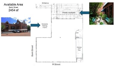 3325-3329 M St NW, Washington, DC à louer Plan d’étage– Image 1 sur 1