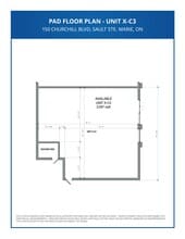150 Churchill Blvd, Sault Ste Marie, ON à louer Plan de site– Image 1 sur 5