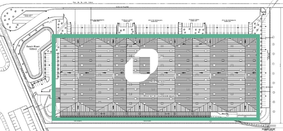 Local d’activités dans Miramas à louer - Plan de site – Image 2 sur 2