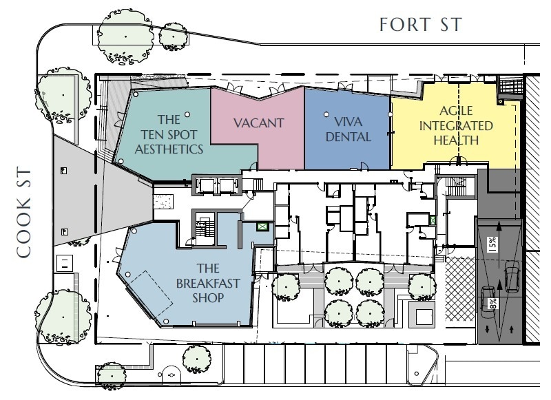 1101-1109 Fort St, Victoria, BC V8V 3K9 - Lot A -  - Plan d’étage - Image 1 of 1
