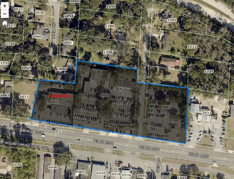 6917 Beach Blvd, Jacksonville, FL à louer - Photo de l’immeuble – Image 2 sur 16