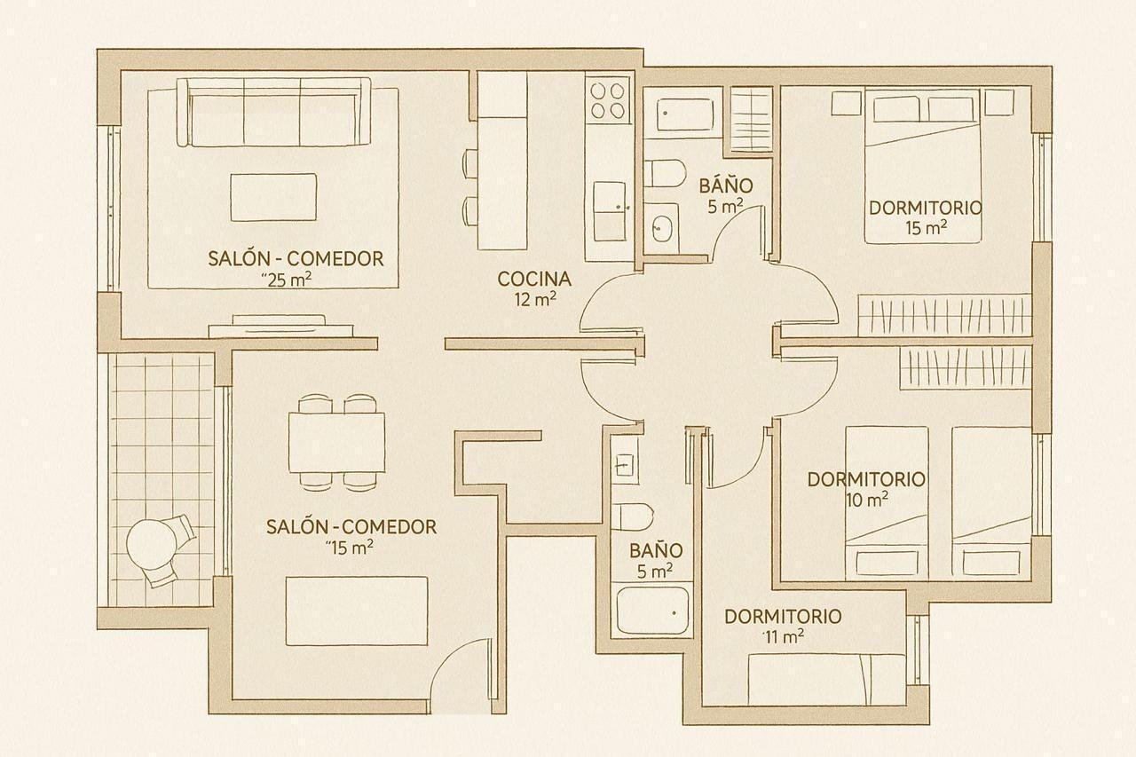 Glorieta, 19, Alberic, Valencia à vendre Plan d’étage– Image 1 sur 11