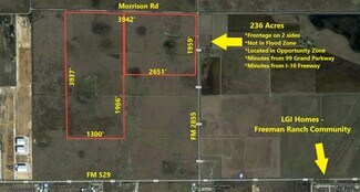 Plus de détails pour Morrison, Brookshire, TX - Terrain à vendre