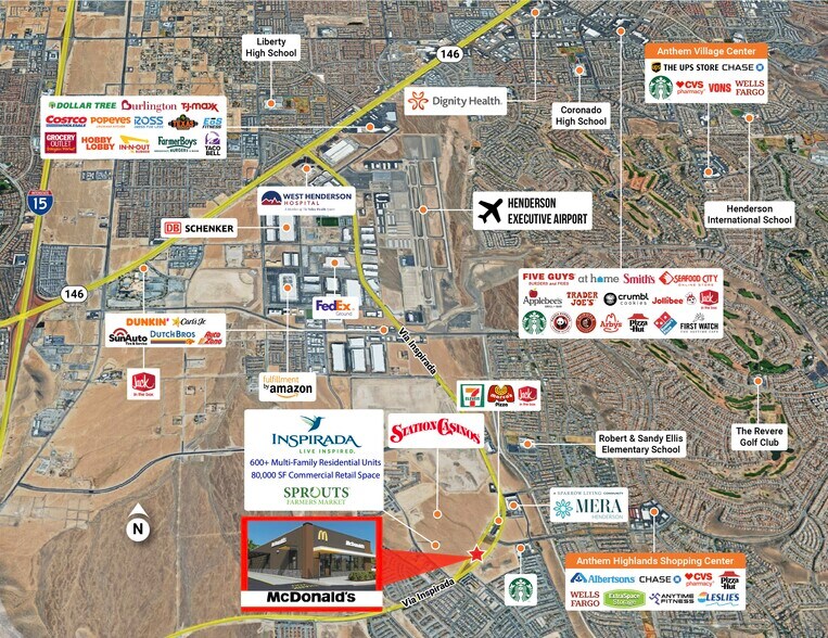 Via Inspirada and Bicentennial Pkwy., Henderson, NV à vendre - Photo de l’immeuble – Image 3 sur 7