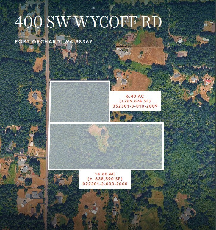 400 SW Wycoff Rd, Port Orchard, WA à vendre Photo principale– Image 1 sur 4