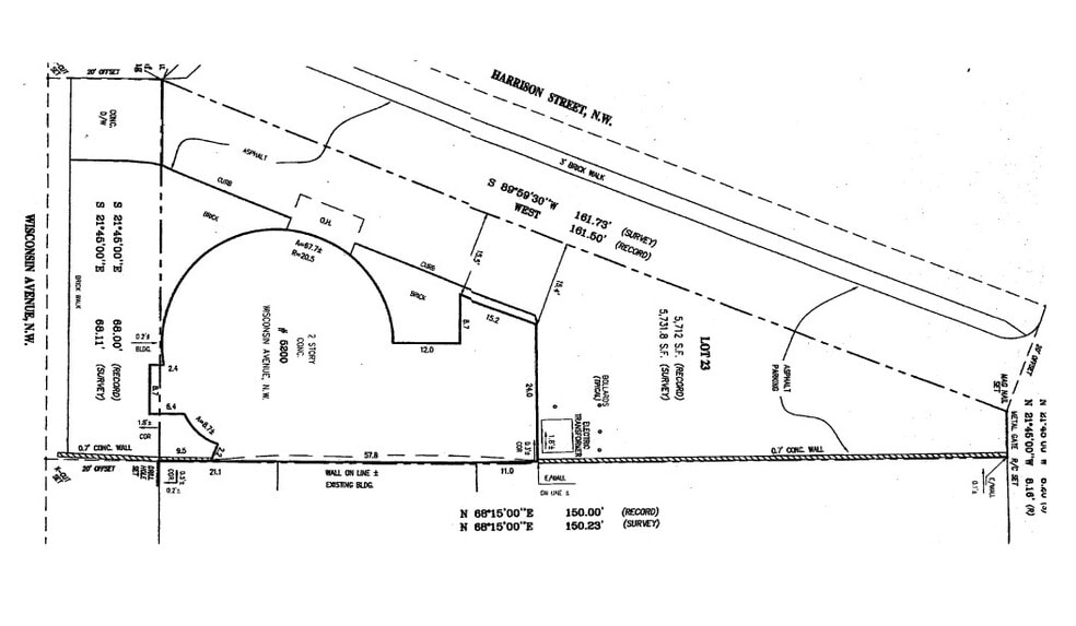5200 Wisconsin Ave NW, Washington, DC à louer - Plan cadastral – Image 3 sur 3