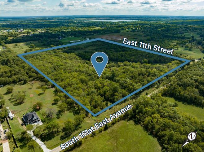 NEC E 11th St & S 161st E Ave, Tulsa, OK à vendre - Aérien – Image 2 sur 4