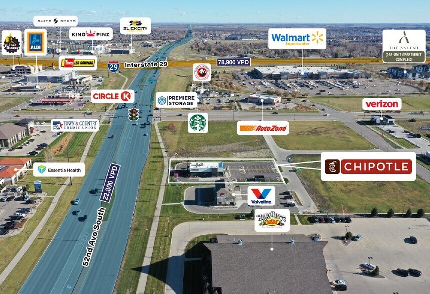 3971 53rd S ave, Fargo, ND à vendre - Photo de l’immeuble – Image 2 sur 5