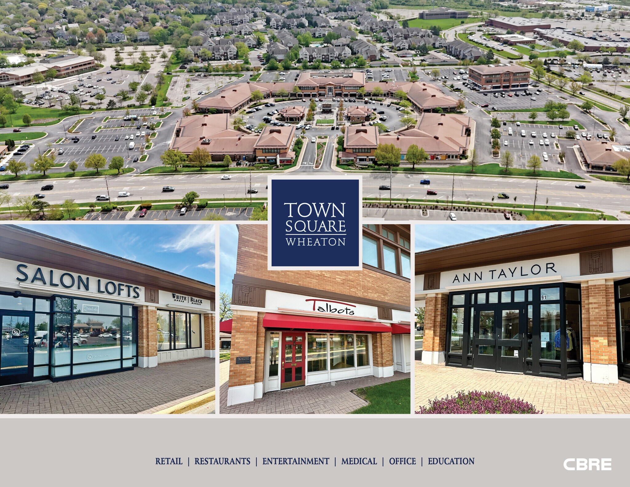 11-421 Town Square, Wheaton, IL à louer Photo de l’immeuble– Image 1 sur 7